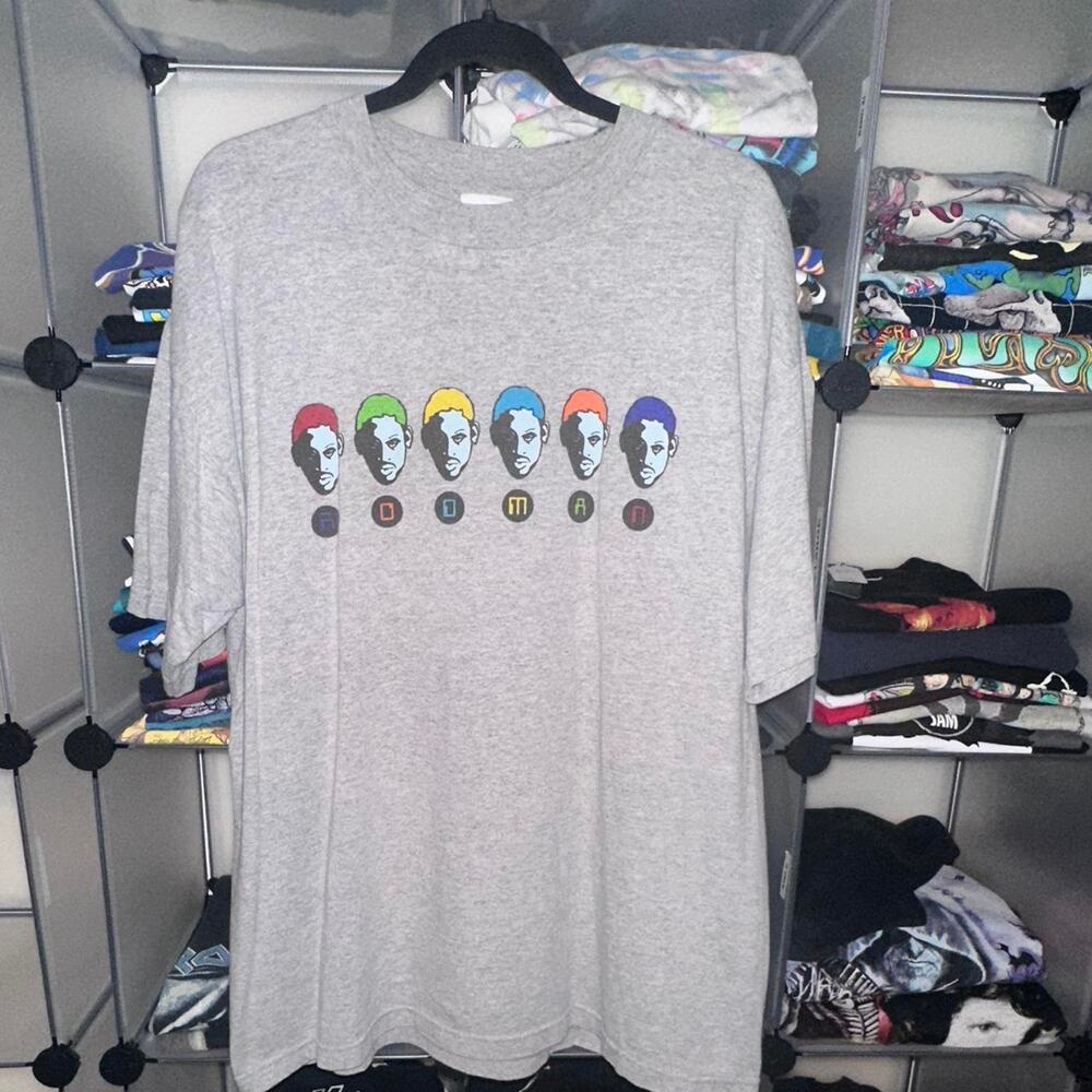 1990’s Dennis Rodman Converse Shirt - XL 25x30.5